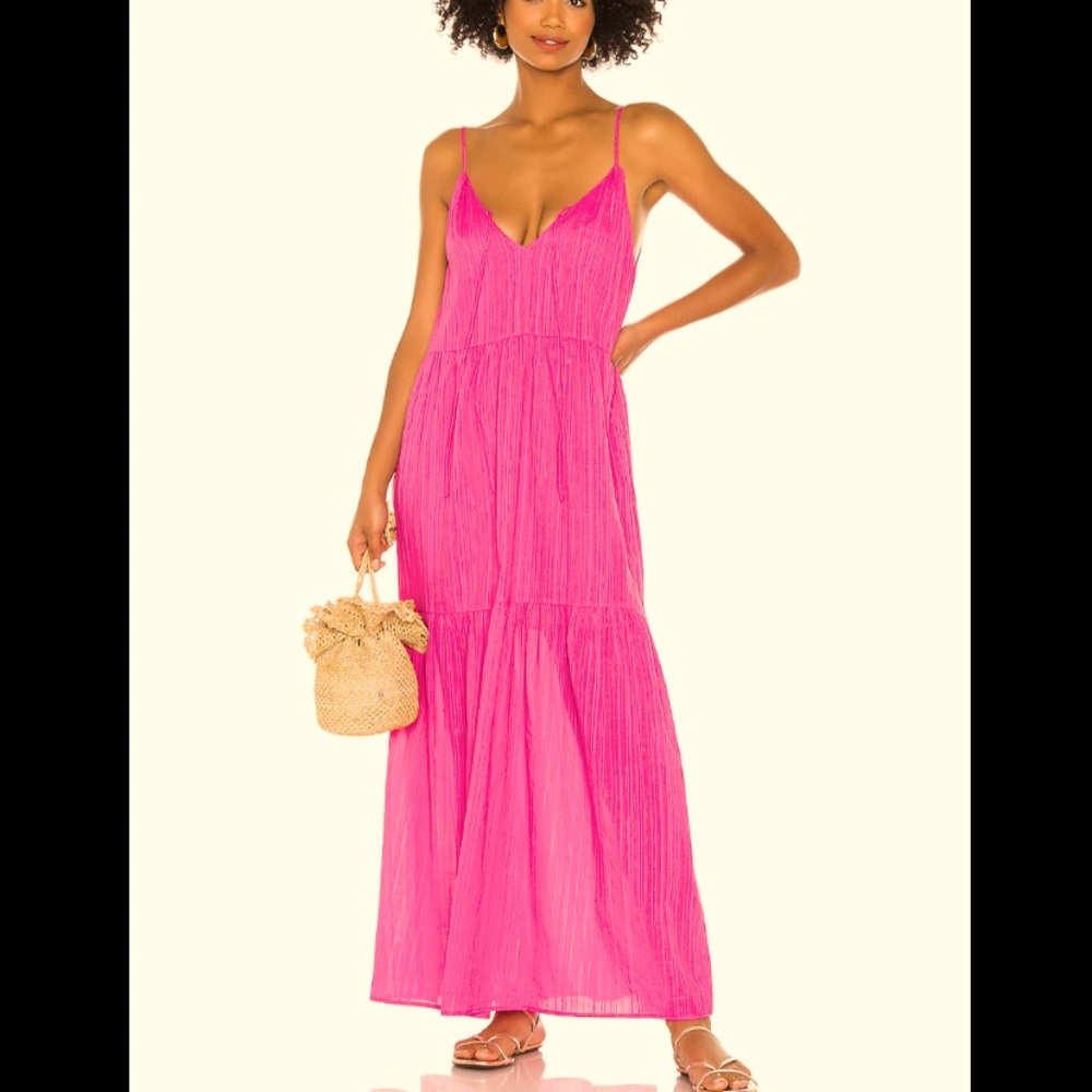 New Tularosa x REVOLVE Arti Pink Maxi Dress